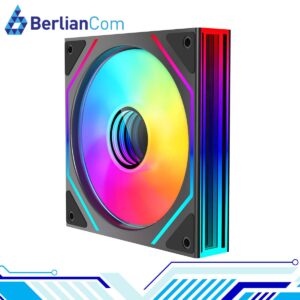 JUNGLE LEOPARD Prism 4 Ultra ARGB BLACK Two Sided Infinity Infinite Mirror 120mm PWM Fan