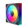 JUNGLE LEOPARD Prism 4 Ultra ARGB BLACK Two Sided Infinity Infinite Mirror 120mm PWM Fan - Image 9