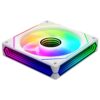 JUNGLE LEOPARD Prism 6 PRO ARGB WHITE REVERSE Three Sided Infinity Infinite Mirror 120mm PWM Fan - Image 7