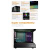 JUNGLE LEOPARD MS-01 BLACK Micro ATX Gaming PC Case Casing Komputer MATX - Image 5