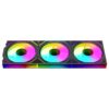 JUNGLE LEOPARD INTERSTELLAR V2 ARGB BLACK Infinity Infinite Mirror 120mm PWM BLOCK UNI Fan TRIPLE PACK - Image 6