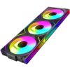 JUNGLE LEOPARD INTERSTELLAR V2 ARGB BLACK Infinity Infinite Mirror 120mm PWM BLOCK UNI Fan TRIPLE PACK - Image 9
