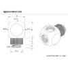 BARROW TX4T-A01 Rotary Cube Tee - 4 Way Splitter Silver - Image 5