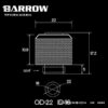 BARROW TFHRKN38H Compression Soft Tubing Fitting ID3/8 - OD5/8 Silver Computer Custom Water Cooling - Image 5