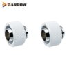 BARROW TFHRKN38H Compression Soft Tubing Fitting ID3/8 - OD5/8 White Computer Custom Water Cooling - Image 2
