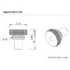 BARROW TCWDL-V1 10K Temperature Sensor Stop Plug Fitting - Silver - Image 2