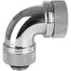 Thermaltake CL-W097 G1/4 PETG Tube 90 Degree Comp 16mm Black / Chrome - Image 2