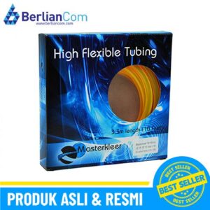 Masterkleer 1/2" UV-active Yellow Soft Tubing Liquid Water Cooler
