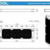 ALPHACOOL NexXxoS ST30 Full Copper X-Flow 360mm Radiator (Ketebalan 30mm) PC Computer Water Cooling Cooler - Image 8