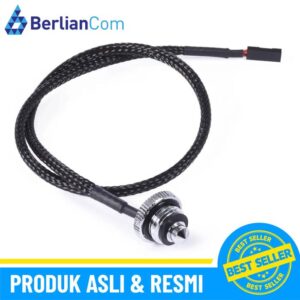 ALPHACOOL Eiszapfen Temperature Sensor Flat G1/4 Chrome PC Computer Water Cooling Cooler
