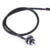 ALPHACOOL Eiszapfen Temperature Sensor Flat G1/4 Chrome PC Computer Water Cooling Cooler - Image 2