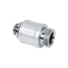 BARROW TTLPFG V2 Flat Push Type Check Valve M-F Silver Body + Matt Silver - Image 2