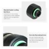 BARROW TTLPFG V2 Flat Push Type Check Valve M-F Black Body + Matt Black - Image 4