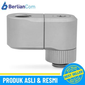 EKWB EK Quantum Torque Double Rotary Offset 28 - Satin Titanium