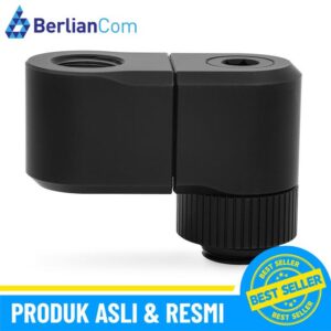 EKWB EK Quantum Torque Double Rotary Offset 28 - Black