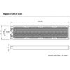BARROW Dabel-28b 480 Cooper Radiator 480mm (Ketebalan 28mm) - Image 3