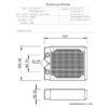 BARROW Dabel-40a 120 Cooper Radiator 120mm (Ketebalan 40mm) - Image 2