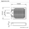 BARROW Dabel-28b 120 Cooper Radiator 120mm (Ketebalan 28mm) - Image 3