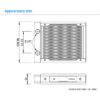 BARROW FBCFRX-120Y V2 120mm Copper Radiator Temperature Display Silver - Image 2