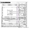 BARROW LLO11Q-SDB V1 Front Distro Plate For Lian Li O11 Case ARGB - Image 4