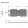 BARROW Dabel-28b 240 Cooper Radiator 240mm (Ketebalan 28mm) - Image 3