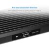 BARROW FBCFRX-360Y V2 360mm Copper Radiator Temperature Display Silver - Image 4