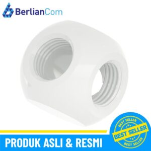 BARROW TLFT3T-A01 G1/4 Thread 3-Way Block Splitter Fitting - White