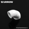 BARROW TSNW902-V1 90 Snake Rotary Adapter M-M White - Image 5