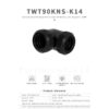BARROW TWT90KNS-K14 Double Dual Head 90 Multi-Link Adapter 14MM Black - Image 2