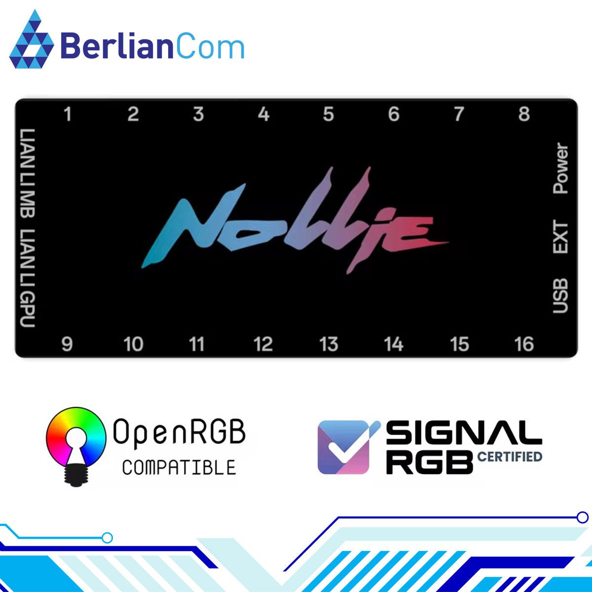 ginee_20251108192045931_3302669665.jpeg NOLLIE 32 ARGB Controller 16 Port 256 LED Per Channel Up To 4096 LED + 2ch Lian Li Strimmer + 4ch EXTERNAL LED Support SignalRGB OpenRGB PC Gaming Fan Cooler