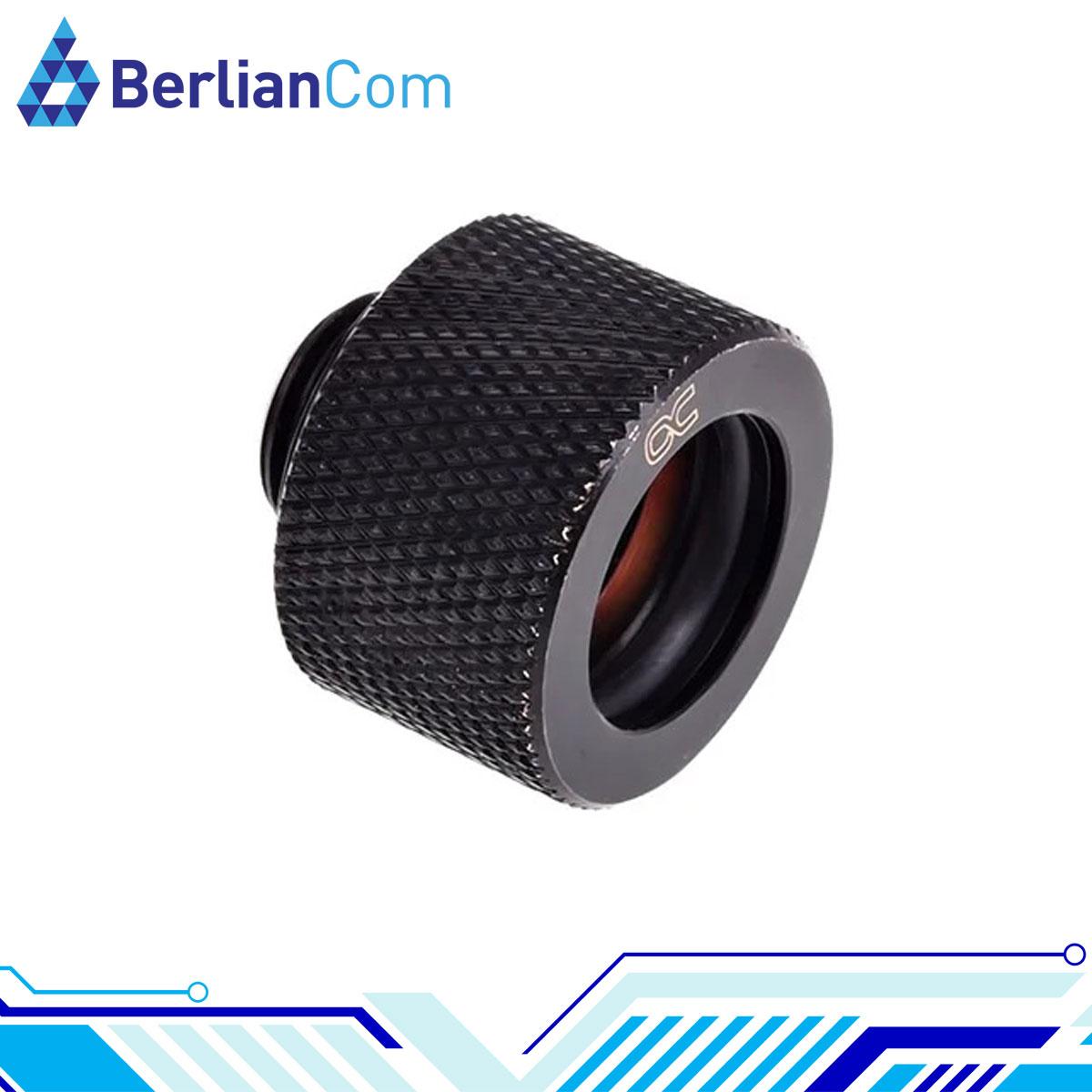 ginee_20251108192102220_5370960943.jpeg ALPHACOOL HT 16mm Hard Tube Screw-on Nozzle G1/4 Knurled Deep Black Fitting Pipa Water Cooling PC