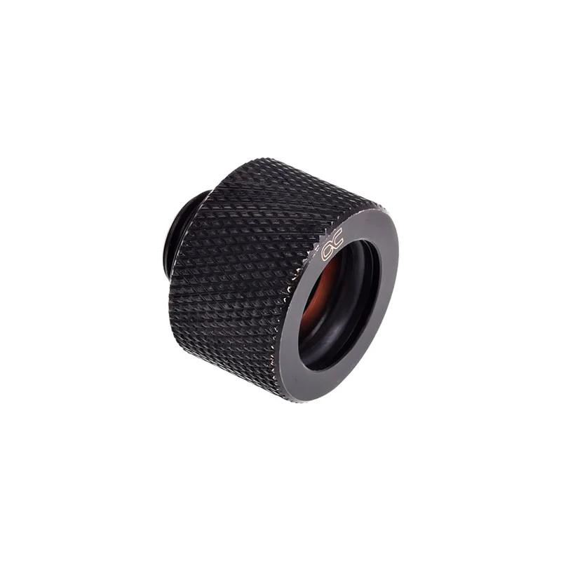 ginee_20251108192102270_7171542263.jpeg ALPHACOOL HT 16mm Hard Tube Screw-on Nozzle G1/4 Knurled Deep Black Fitting Pipa Water Cooling PC - Image 2