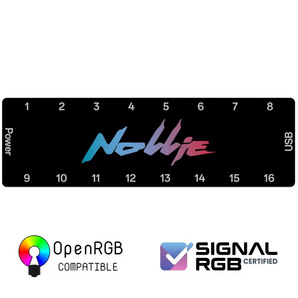 ginee_20251108192109397_7695283009.jpeg NOLLIE 16 ARGB Controller 3pin 5V 16 Port 256 LED Per Channel Up To 4096 LED Support SignalRGB OpenRGB PC Gaming Fan Cooler - Image 7