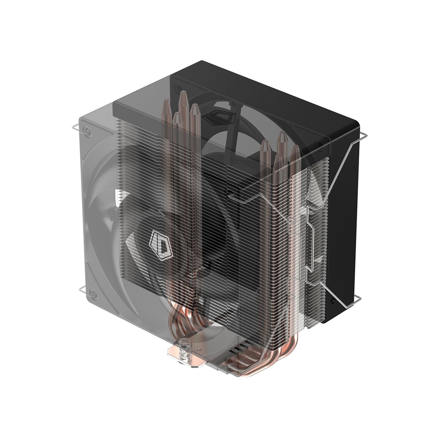 id cooling se 214 xt v2 plus cpu cooler 4 heatpipe intel amd id cooling se 214 xt v2 plus cpu cooler 4 heatpipe intel amd