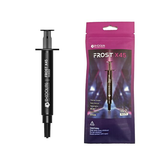 id cooling frost x45 thermal paste 2 gram id cooling frost x45 thermal paste 2 gram